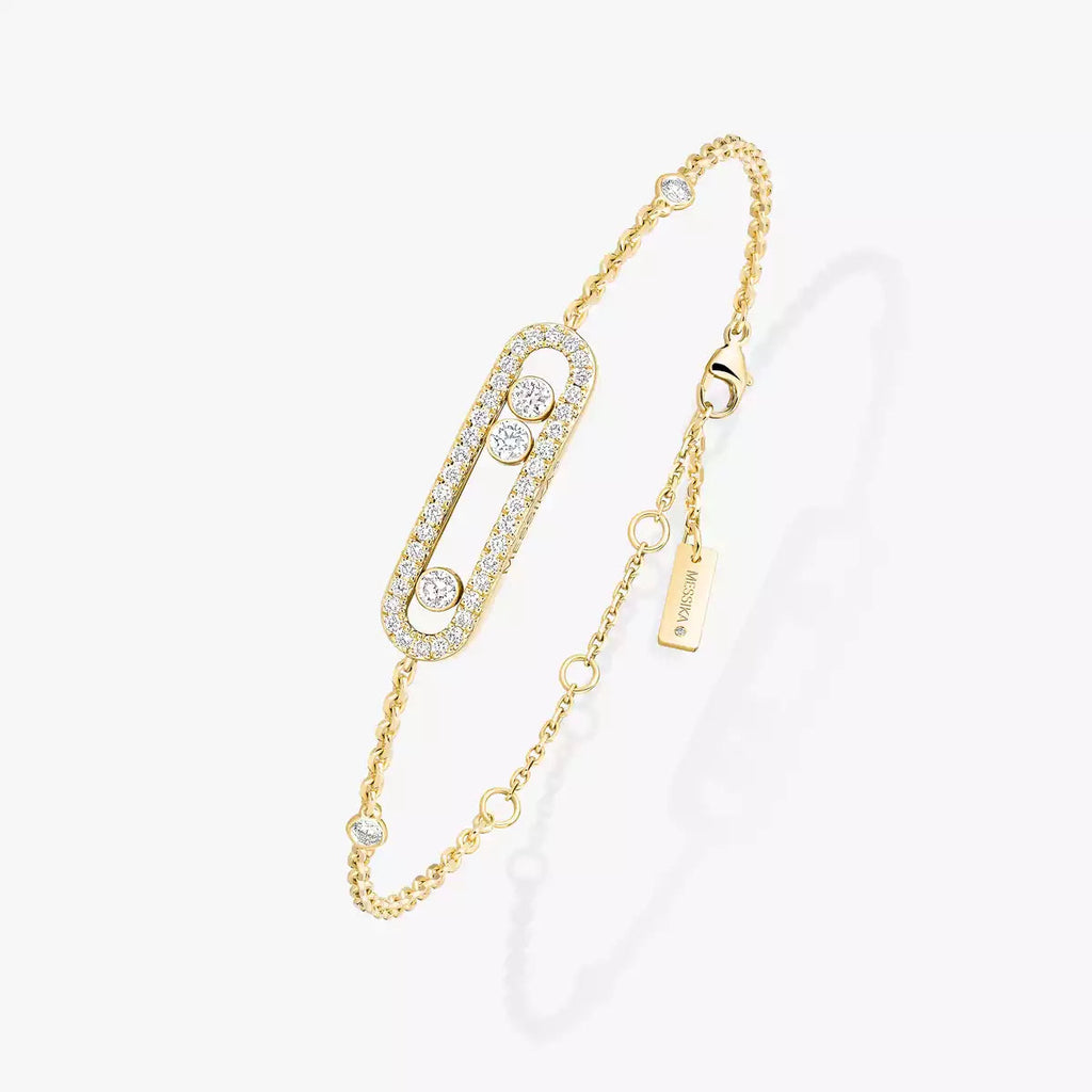 [Twinkle ]Pavé Baby Move Diamond Bracelet