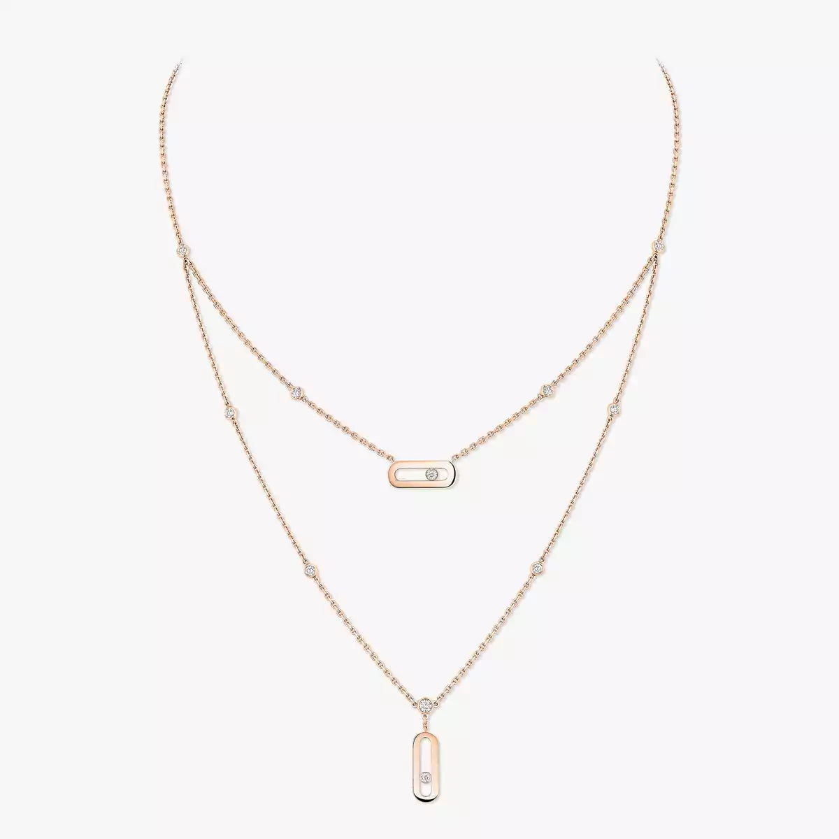 [Twinkle ] Move Uno Diamond Necklace