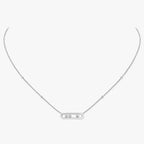 [Twinkle ] Baby Move Gold Diamond Necklace