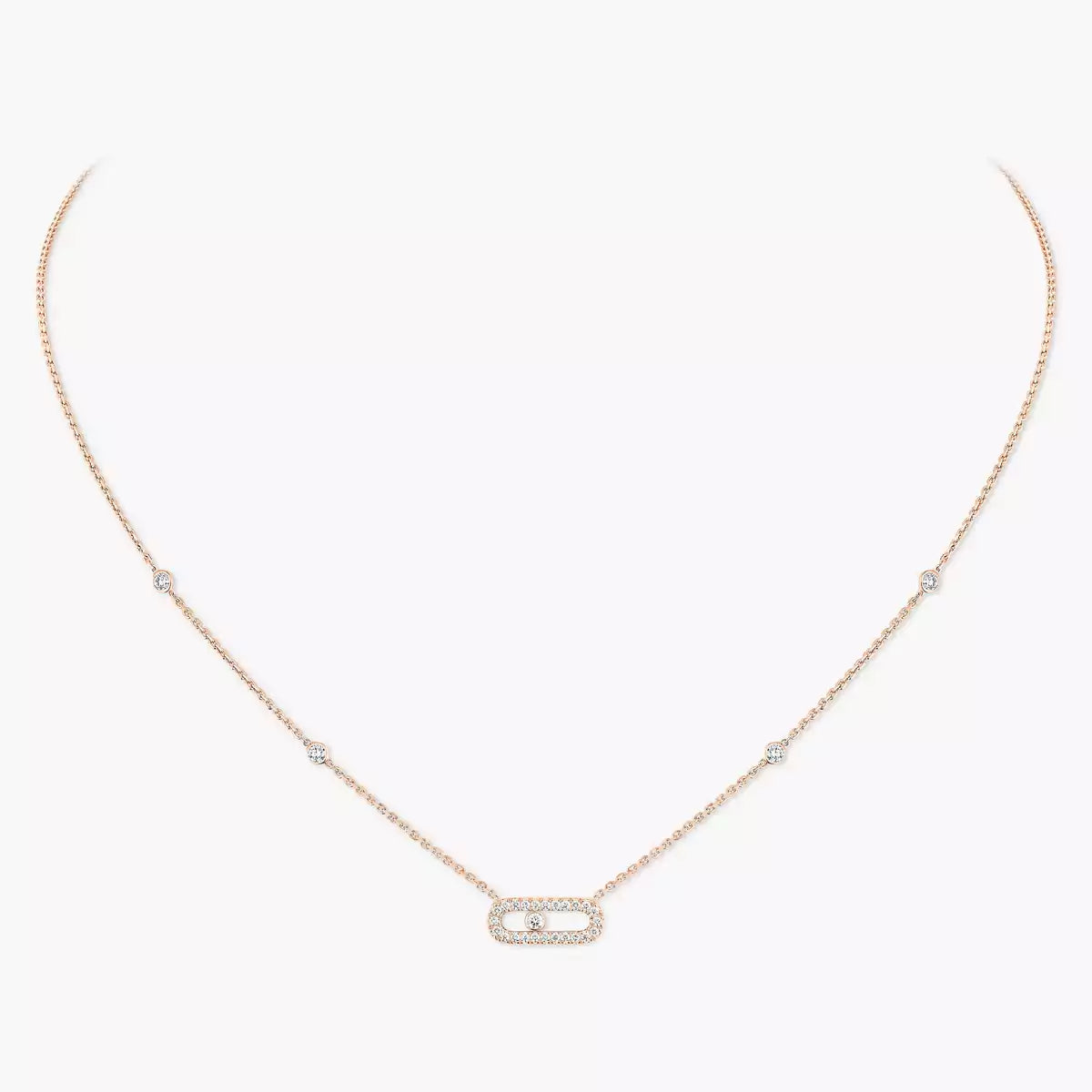 [Twinkle ]Diamond Necklace Move Uno