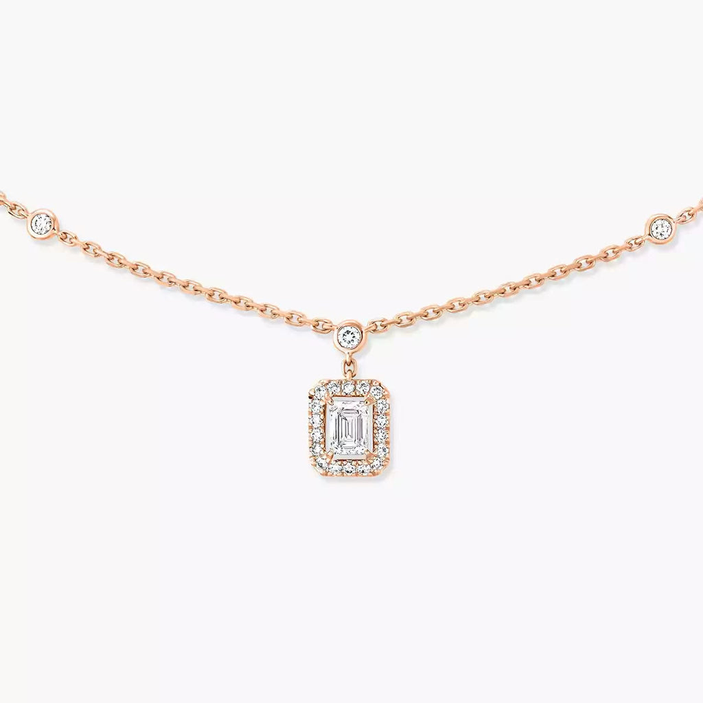 [Twinkle ]My Twin Diamond Necklace in Silver