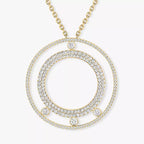 [Twinkle ]Move Romane Long Pave_-Set Diamond Necklace