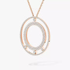 [Twinkle ]Move Romane Long Pave_-Set Diamond Necklace