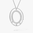 [Twinkle ]Move Romane Long Pave_-Set Diamond Necklace