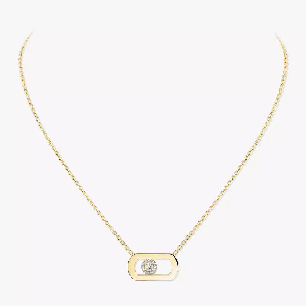 [Twinkle ]So Move Diamond Necklace in Gold