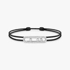 [Twinkle ]MK Care(s) pink cord pavé bracelet