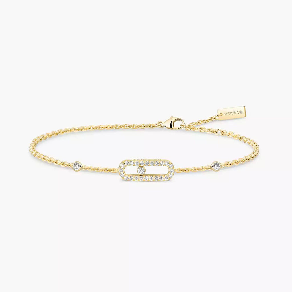 [Twinkle ]Move Uno Diamond Bracelet