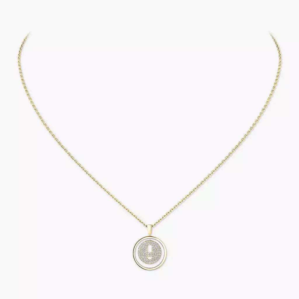 [Twinkle jewelrys] Lucky Move Diamond Necklace